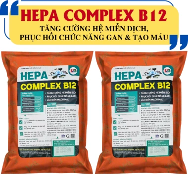 HEPA COMPLEX B12 - Giải độc gan, phục hồi tế bào máu, chỉ 199.000đ (giá gốc 238.800đ) HEPA COMPLEX B12 - Giải độc gan, phục hồi tế bào máu, chỉ 199.000đ (giá gốc 238.800đ)
