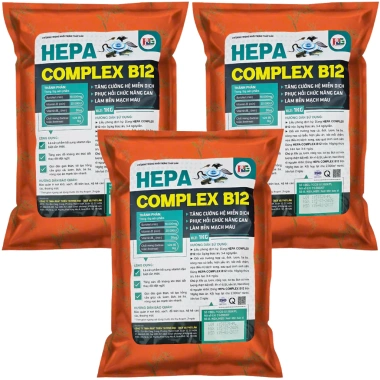 HEPA COMPLEX B12 - Giải độc gan, phục hồi tế bào máu, chỉ 199.000đ (giá gốc 238.800đ)