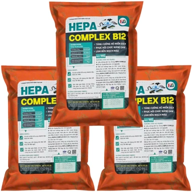 HEPA COMPLEX B12 - Giải độc gan, phục hồi tế bào máu, chỉ 199.000đ (giá gốc 238.800đ)
