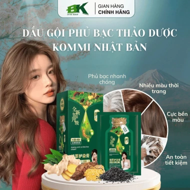 Herbal At HomeBox 10 Gói Tinh Chất Nhuộm Tóc + Dầu Gội Bạc Thảo Dược 129.999 VNĐ