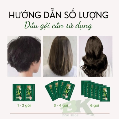 Herbal At HomeBox 10 Gói Tinh Chất Nhuộm Tóc + Dầu Gội Bạc Thảo Dược 129.999 VNĐ