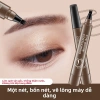 Hình móng vuốt bút lông mày GlowNest, chống thấm nước, không nhòe 24h, tạo nét tự nhiên