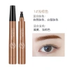 Hình móng vuốt bút lông mày GlowNest, chống thấm nước, không nhòe 24h, tạo nét tự nhiên 10