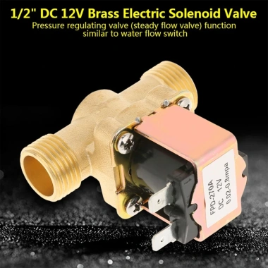 HL DC12V Đóng Điện Từ Van Xung Điện – Dùng cho máy nước nóng năng lượng mặt trời, 376.200₫