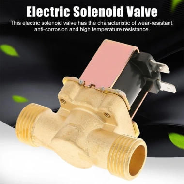 HL DC12V Đóng Điện Từ Van Xung Điện – Dùng cho máy nước nóng năng lượng mặt trời, 376.200₫
