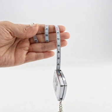 HL Móc Khóa Tay 2 Mét Đo Băng Hình Vuông Nhỏ ABS - Đo Thép Chính Xác, Dây Đo Gia Đình, Giá Ưu Đãi 130.900₫ 3