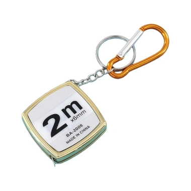 HL Móc Khóa Tay 2 Mét Đo Băng Hình Vuông Nhỏ ABS - Đo Thép Chính Xác, Dây Đo Gia Đình, Giá Ưu Đãi 130.900₫ 6