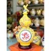 Hồ lô Bát Tràng 40cm phong thủy hút tài lộc chữ Lộc cao cấp đắp nổi - Giá 1,280,000₫ 2