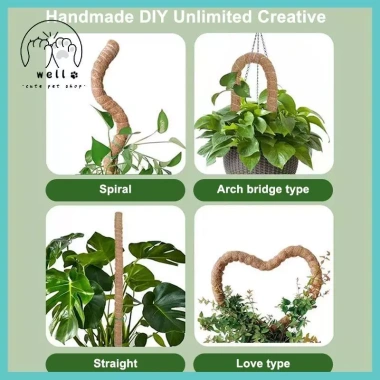 Hỗ Trợ Cây Cực Rêu Trellis Cho Monstera và Cây Leo - Dễ Lắp Đặt, Giá Ưu Đãi