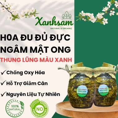 Hoa Đu Đủ Đặc Ngâm Ong Thùng Lũng Xanh - XANHSAM Organic, Giá ưu đãi 412.500₫