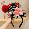 Hoa Phong Trung Hoa Mũ Ngọc Trai Cổ Đại Mũ Đầu Hanfu Nữ Công Chúa Tóc Vòng 5