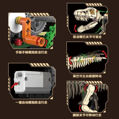 Hóa thạch khủng long Tyrannosaurus Rex – Mô hình lắp ráp giáo dục, giao ngay, 907.906₫ 3 Hóa thạch khủng long Tyrannosaurus Rex – Mô hình lắp ráp giáo dục, giao ngay, 907.906₫ 3