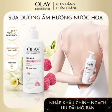 HỎA TỐC 2-4H Sữa Dưỡng Thể Olay Pro B5+ Quả Mọng Dạ Lan Hương 260g - Dưỡng ẩm sâu, Sáng Da 9