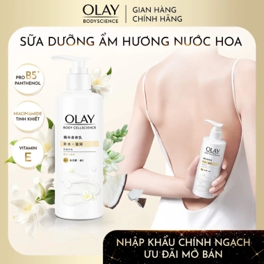 HỎA TỐC 2-4H Sữa Dưỡng Thể Olay Pro B5+ Quả Mọng Dạ Lan Hương 260g - Dưỡng ẩm sâu, Sáng Da 10