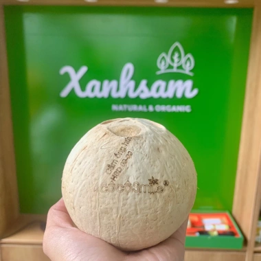 HOÀ TỐC DỪA XIÊM COCO SMILE XANHSAM NATURAL ORGANIC Giá 52.500đ Giảm 20%