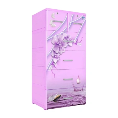 HỎA TỐC Tủ nhựa Bite 5 tầng QUI PHÚC Đựng quần áo tiện lợi, an toàn, lớn