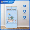 HỎA TỐC Tủ nhựa Kid 5 tầng QUI PHÚC – Đựng quần áo bé, hoạt tiết dễ thương