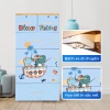HỎA TỐC Tủ nhựa Kid 5 tầng QUI PHÚC – Đựng quần áo bé, hoạt tiết dễ thương 4