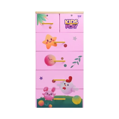 HỎA TỐC Tủ nhựa Kid 5 tầng QUI PHÚC – Đựng quần áo bé, hoạt tiết dễ thương 9 HỎA TỐC Tủ nhựa Kid 5 tầng QUI PHÚC – Đựng quần áo bé, hoạt tiết dễ thương 9