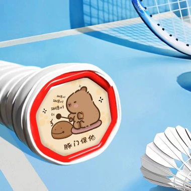 Hoạt Hình Cầu Lông Vợt Đáy Bao Miếng Dán Nhựa Cứng Trang Trí Phong Cách Mới 3 Hoạt Hình Cầu Lông Vợt Đáy Bao Miếng Dán Nhựa Cứng Trang Trí Phong Cách Mới 3