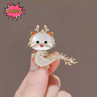 Hoạt Hình Giả Rồng Thổ Cẩm Nữ Cung Hoàng Đạo – Rồng Men Dễ Thương, Quà Tặng Sinh Nhật