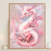 Hồng Rồng In Chữ Thập Thêu Hoàng Đạo Trung Quốc Chủ Đề Rồng Phong Cách Mới 337.173 VND 4