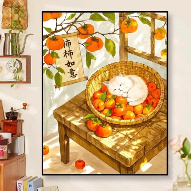 Hồng Ruyi Cam Mèo Cross Stitch Full Thêu 2.026: Phong Cách Mới, Thêu Ren, Thêu Mảnh Nhỏ, Giá ưu đãi 316,648 VND