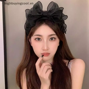 Hoop Tóc Lưới Retro Hàn Quốc Nơ Lớn - Phụ Kiện Tóc Nữ Hot Giá Ưu Đãi 59,100₫ 5