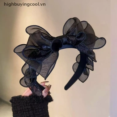 Hoop Tóc Lưới Retro Hàn Quốc Nơ Lớn - Phụ Kiện Tóc Nữ Hot Giá Ưu Đãi 59,100₫ 8