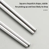 Hộp 10 đôi đũa vuông inox 316L Oyatton khắc laser chống trơn trượt không ẩm mốc giá ưu đãi 295.000₫ 6