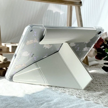 Hộp bảo vệ F & X dễ thương cho iPad mini7, Vỏ cứng không khe Air65, chống uốn, màn hình dọc