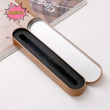 Hộp Bút Kim Loại Pnpia 17x2cm Đen - Bảo Vệ Bút Chì Chất Lượng Cao, Quà Tặng Văn Phòng & Học Tập