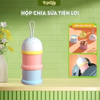 Hộp Chia Sữa Bột YUNBABY Chia Khẩu Phần An Toàn Nhựa PET Không Độc Hại Giá 71.400 3 Hộp Chia Sữa Bột YUNBABY Chia Khẩu Phần An Toàn Nhựa PET Không Độc Hại Giá 71.400 3