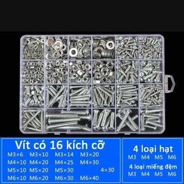 Hộp đa thông số bán nguyệt M4 M5 - Đầu vít bu lông, giảm giá 120.000₫