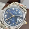 Hộp Đẹp Đồng Hồ Nam RoLex Sapphire RA75 Xanh La Mã Viền Băm Máy Cơ Automatic Nhật 2.55 Triệu 4
