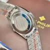 Hộp Đẹp Đồng Hồ Nam RoLex Sapphire RA75 Xanh La Mã Viền Băm Máy Cơ Automatic Nhật 2.55 Triệu 7