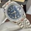 Hộp Đẹp Đồng Hồ Nam RoLex Sapphire RA75 Xanh La Mã Viền Băm Máy Cơ Automatic Nhật 2.55 Triệu 10