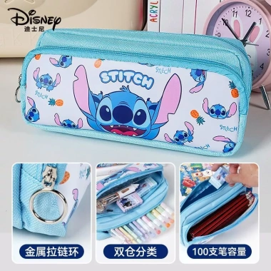 Hộp đựng bút chì Disney Crazy Animal City lớp tích lớn bé trai - 196.560 VND