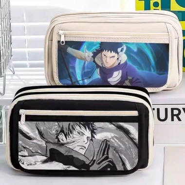 Hộp Đựng Bút Chì Naruto W Trôi Với Trái Đất – Cao Cấp, Dung Tích Lớn, Dành cho Tiểu học & Trung học