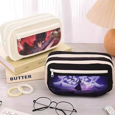 Hộp Đựng Bút Chì Naruto W Trôi Với Trái Đất – Cao Cấp, Dung Tích Lớn, Dành cho Tiểu học & Trung học