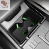 Hộp đựng đồ uống silicon chống sốc cho Santa Fe 2.024-2.025 - Giá đỡ cốc nước ô tô COD 3