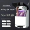 Hộp đựng đũa khử trùng UV gắn tường công nghệ đen không khoan, treo 111.300₫