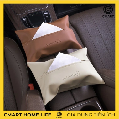 Hộp Đựng Khăn Giấy Ô Tô Treo Cao Cấp HĐ12 - Thiết Kế Rút Giấy Tiện Lợi, Giá Ưu Đãi 33.000₫
