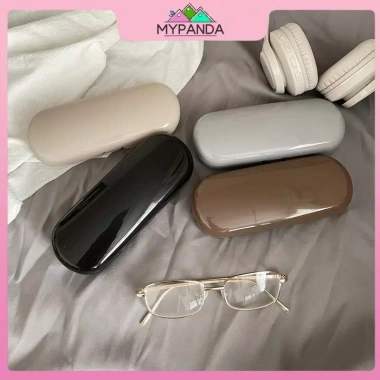 Hộp đựng kính MYPANDA màu kem nhẹ nhàng, sinh viên du lịch, giá 46.980₫