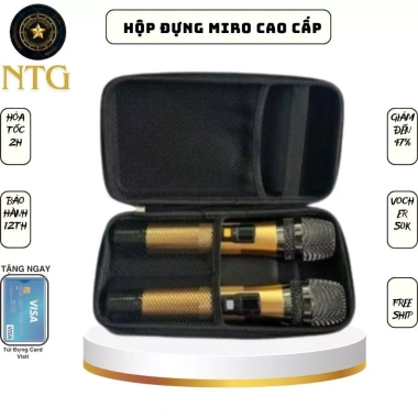 Hộp đựng micro và loa chống va đập, thiết kế nhỏ gọn, giá sỉ 90.000 bảo vệ tối đa 2 Hộp đựng micro và loa chống va đập, thiết kế nhỏ gọn, giá sỉ 90.000 bảo vệ tối đa 2