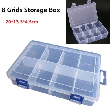 Hộp đựng nhựa điều chỉnh đa ngăn, tổ chức vít và phụ kiện - Giá chỉ 53.900₫