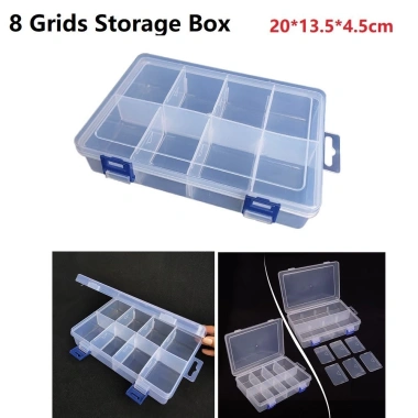 Hộp đựng nhựa điều chỉnh đa ngăn, tổ chức vít và phụ kiện - Giá chỉ 53.900₫