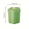 Hộp đựng rác để bàn AVENULL, nắp Mini, hộp bút hoa xinh cho vanity - 87.480₫ 2