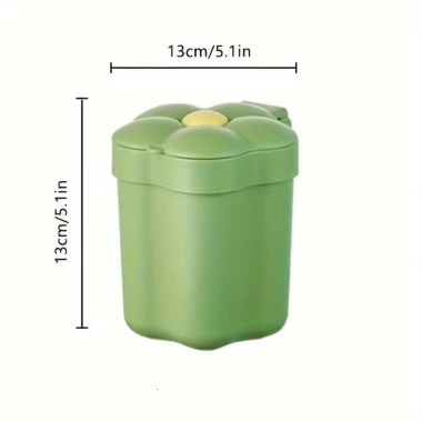 Hộp đựng rác để bàn AVENULL, nắp Mini, hộp bút hoa xinh cho vanity - 87.480₫