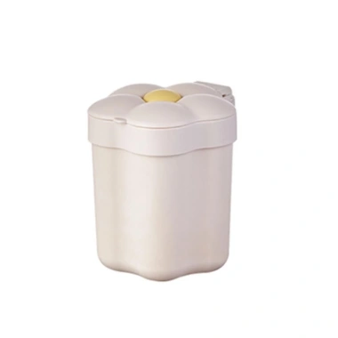Hộp đựng rác để bàn AVENULL, nắp Mini, hộp bút hoa xinh cho vanity - 87.480₫